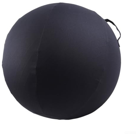 RemixAst Funda protectora portátil para pelota de yoga, tela suave y cómoda, perfecta para el uso diario (gris)