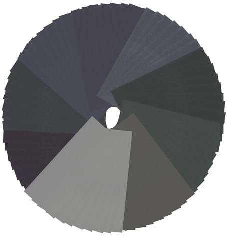 Set de 72 Piezas Lija – Papel de Lija para Seco y Húmedo – Grano P320/400/600/800/1000/1200/1500/2000/3000 – 230 x 93 mm – Para Auto, Madera