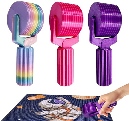 Rbleote Diamond Painting Roller 3er-Pack 3 Tragbar Diamond Painting Roller Für Steine Für Strassstickerei Für Künstlers Und Hobbyisten