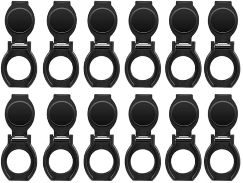 DECORNIJIA 12 Tapas Ultradelgadas para Lentes de Cámara USB de Privacidad y Seguridad, Tamaño Pequeño, Material Abs, Ideales para Webcam y Ordenador de Escritorio