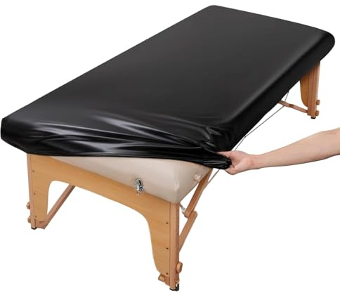 Massagebordsöverdrag – mjukt stretchtyg | Utökad anpassat skydd med elastiskt grepp ger förbättrat komfortstöd för spa-behandlingar och miljöer med långa sessioner för