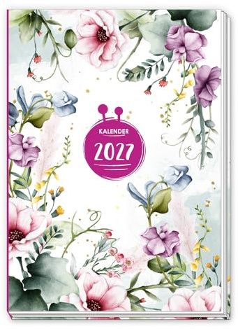 TRÖTSCH - Taschenkalender A7 Nature 2027: Mini-Terminkalender