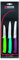 F. DICK Küchenmesser Set ProDynamic 3-TLG (Allzweckmesser mit Wellenschliff, 2 Küchenmesser) 85700092, 27.5 x 8.5 x 1 cm, Schwarz