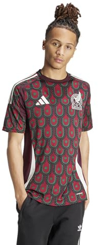 adidas Men's Mexico 24 Home Jersey Shirt, Multicoloured, S