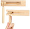 NHPY 2 Pièces Crecelle en Bois, Instrument De Musique Enfant, Jouets À Cliquet en Bois pour Enfants, Créateur De Bruit À Cliquet en Bois, Ratchet en Bois, Tambour Bebe pour Événements Sportifs
