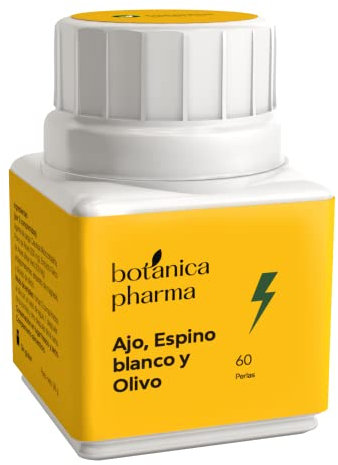 Botanicapharma Ajo espino blanco y olivo 60 perlas botanicapharma