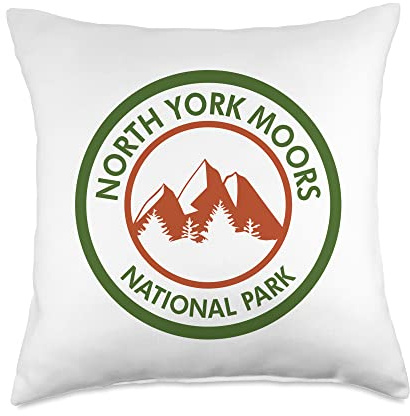 North York Moors National Park Throw Pillow