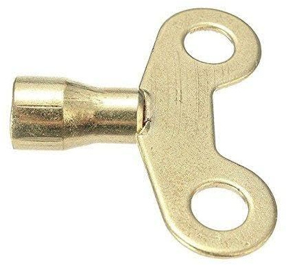 RYGRZJ VOPPV 2pcs Fuacet key For water tap Brass lock New Radiator Plumbing Bleed Tap Faucet Key Key Water Socket Square Hole