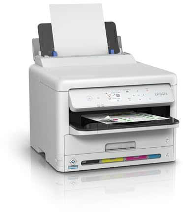 Epson Workforce Pro WF-C5390DW BAM - skrivare - färg - duplex - bläckstråle - A4/Legal - 4800 x 1200 DPI - upp till 25 ppm (monokrom, färg) - kapacitet: 330 ark - USB, LAN, Wi-Fi