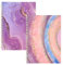YUZHEDM 2 Stück Aufkleber Sammelalbum 210 mm * 148 mm Stickeralbum 32 Seiten Wiederverwendbare Sticker Stickerbuch Leer zum Sammeln Doppelspiralbindung Sticker Sammelalbum Sticker Album