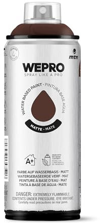MTN WEPRO Water Based Mate WP-800 Marrón Cacao, Spray 400ml