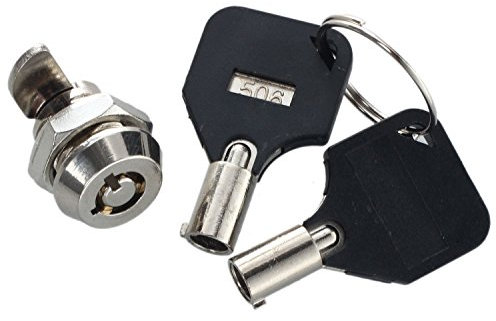 Cam-Lock a quarto di rotazione con filettatura da 12 mm e serratura per cassetti