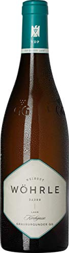 Kirchgasse Grauburgunder VDP.Großes Gewächs tr. 2022 Bio von Weingut Wöhrle (1x0,75l)), trockener Weisswein aus Baden