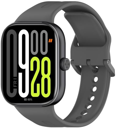 GoodZwetch Ersättningsband för Xiaomi Mi Smart Band 8 Pro / 9 Pro/Redmi Watch 4/Watch 5, mjukt sportband för kvinnor och män