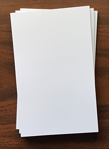 3 Pads - Blank Note Pad, 5 x 8, 50 Sheets, Heavyweight, Very Nice Paper