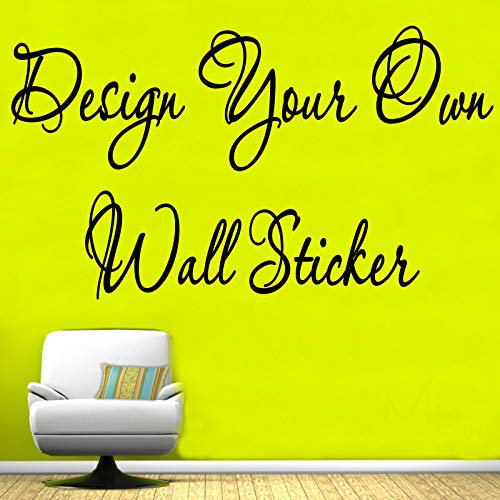 Miro Signs Design Your Own Wall Sticker Quote Decal Customized art text name sticker words