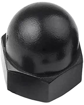 2-50 Stück M3/M4/M5/M6/M8/M10/M12/M14/M16/M18/M20, Weiß, Schwarz, Nylon, Kunststoff, Sechskant, Isolierung, Überwurfmutter