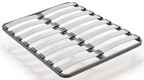 habithor - Somier Reforzado de Alta Resistencia | Acabado Grafito | Estructura de Acero 40x30 mm | Medida: 150x190 cm | Fabricado en España