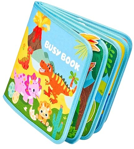 Genérico Sensoriale per Bambini Piccoli | 3D Farm Toce Toy | Libro Di Attività Prescolari Educative Sviluppo Di Abilità Motorie Fine Apprendimento Interattivo Gioca Di Viaggio per Bambini
