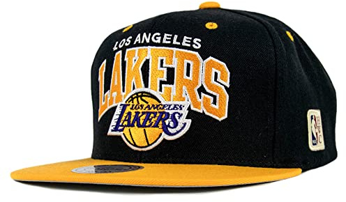 Mitchell & Ness Team Arch Cappello da Baseball Snapback (NBA/HWC) - Los Angeles Lakers