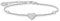 Thomas Sabo Armband Herz mit Steinen silber, 925 Sterlingsilber, 16-19 cm Länge