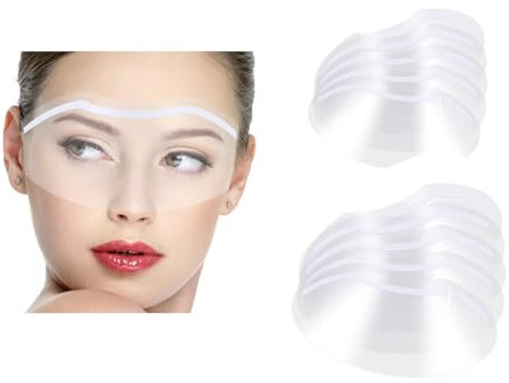 Lot de 10 visières transparentes en plastique transparent après une chirurgie de la cataracte - Protection des yeux - Pour microblading et maquillage permanent