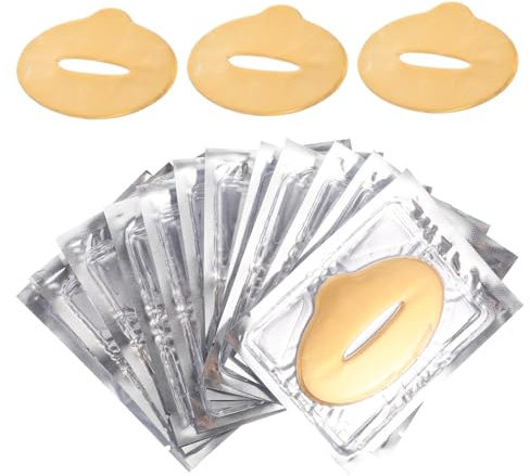 Healvian Pflegende Lippenmaskenpackung 25 Stück Feuchtigkeitsspendende Lippenpadmasken Peeling-lippenpads Lippengelmasken Lippenpflege-gelpads