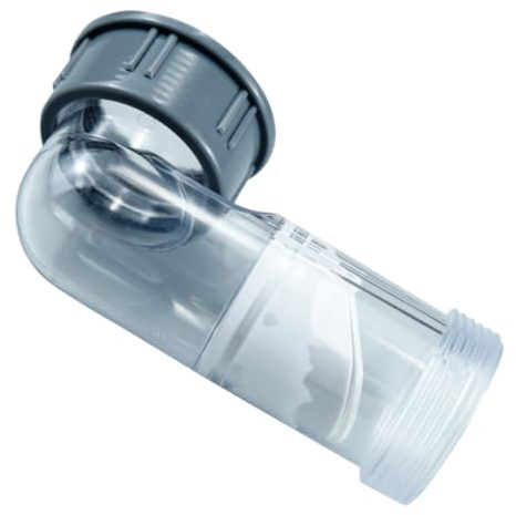 CTIRCHIU 90 Degree Sewer Hose Elbow Check Valve for Drain Pipe, Anti-odor Drain Fittings Side Outlet for Kitchen and Bathroom Sinks