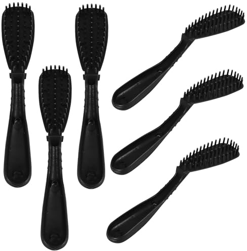 Alipis Pettine per Schiariture Chioma in Plastico Manico Antiscivolo Facile da Tenere, 6 Pezzi Pettini Coloranti per Chioma per Salone e Utilizzo Domestico