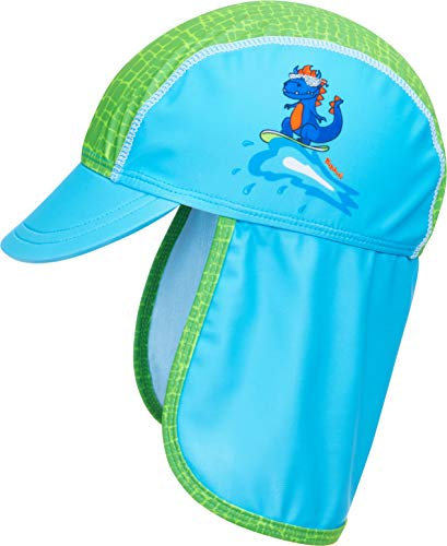 Playshoes Badekappe Kopfbedeckung Unisex Kinder,Dino,49
