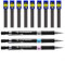 DOUSELLA 3 Stück Druckbleistift mit 10 Box Bleistiftminen 0.7 mm HB Minenbleistift Druckbleistift Minen Mechanische Stifte Set mit Graphitmine Feinminen Automatische Minenstift für Schule Büro Kunst