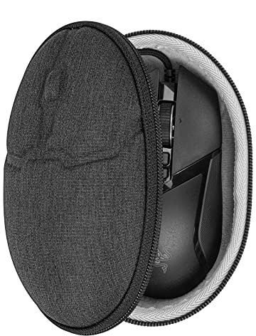 GEEKRIA Mouse Case, Hard Shell Travel Carrying Case for Gaming Office Mouse, Compatible with Razer Basilisk V3 / Viper V3 Pro/Naga V2 / DeathAdder V3 / Orochi V2, HyperX Pulsefire Haste