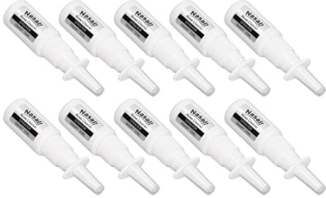 Zisemeil 10 St Nässprayflaska, 20 Ml Pumpspray för Saltvatten, Nästvätt, Spolning, Påfyllning Av Hudfuktighetskräm, Parfym, Bärbara Resor