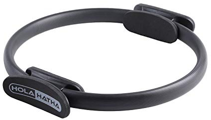 HolaHatha Pilates Ring Magic Circle Cardio Strength Workout Equipment for Beginner and Advanced Yoga, Weight Loss, and Full Body Toning