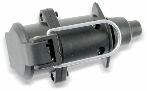 Pollin-Choice KFZ-Anhängersteckdose, 7-polig, mit Klappdeckel