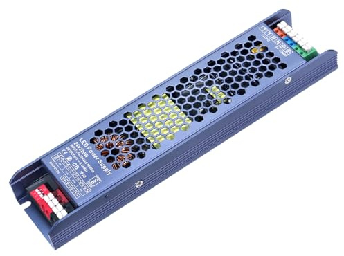 GOMING LED Netzteil Trafo 24V 200W AC 200-240V bis DC 24V 8.3A Transformator Konstante Spannung IP20 Nicht Wasserdicht Kompakter Extrem Dünner Treiber für LED Streifen Licht 3D Drucker