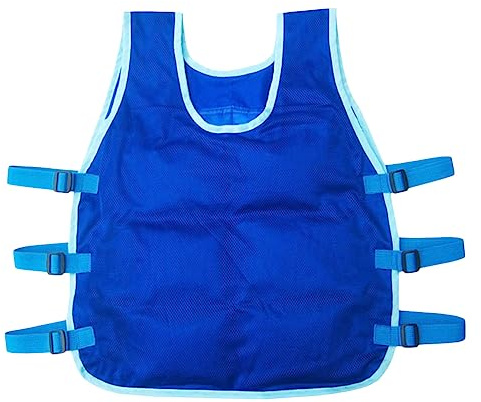 Kaxenig Gilet De Refroidissement À Glace - Gilet Rafraîchissant D'été Avec 24 Sacs À Glace, Pour Homme Et Femme, Pour La Pêche, Le Cyclisme, La Course