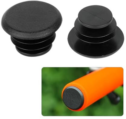 10 Stück Fahrrad Lenkerstopfen Kunststoff Fahrradgriffe Stecker Lenkerendkappen Lenker Plug für Fahrrad Mountainbike Rennrad MTB BMX