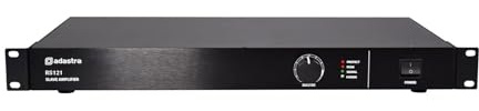 Adastra | RS Series 100V Line Slave Amplifier: High-Power, Rack-Mountable Class-D Amplifiers with Versatile Connectivity, Ideal for Medium to large Installations & System Expansion | 120W RS121