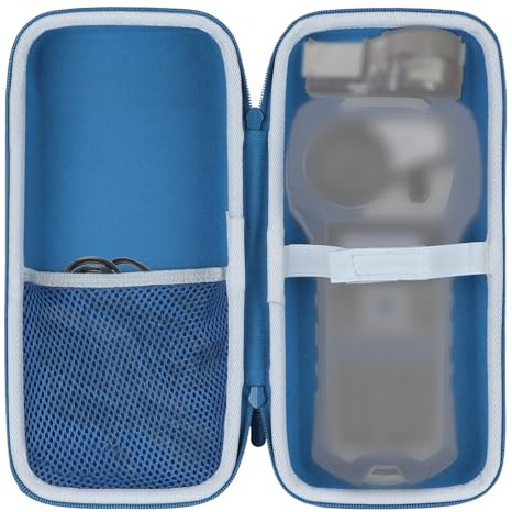 Lebakort Storage Case Compatible with Brady M210 / M210 LAB / BMP21 Plus KIT1 Portable Label Printer (Blue Case)