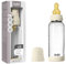 BIBS Boheme Baby Glass Bottle. Anti-colique. Embout rond en latex de caoutchouc naturel. Favorise l’allaitement naturel - Ivory