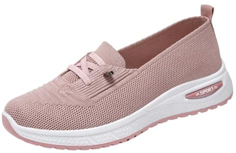 Ballerina fisknät - båtskor dam sneaker fritid sko dra på skor genombrutna espadriller vandringssko andningsbar sko låga skor tjock sula ballerina utomhusskor