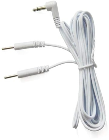 TensCare ersättningselektroder for TENS-enheter, for TENS-elektroder med 3,5 mm hankontakt och 2,0 mm kontakt, 120 cm längd(1)