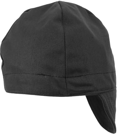 Healeved Cappello da Saldatore in Cotone Protezione Ignifuga e Design Doppio Uso per Lavori di Saldatura Intensi e Lunghe Ore di Utilizzo