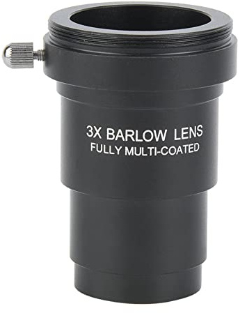 3 x barlow-lins, M42 x 0,75-gänggränssnitt, helt flerfaldigt belagd barlow-okular, 1,25-tums teleskopokular, objektiv, teleskoptillbehör för astronomisk sikt