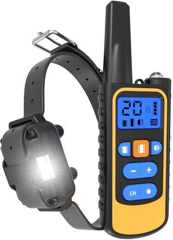 Meloive Collar de Adiestramiento para Perros Recargable