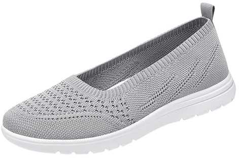 Basket Femme Été À Enfiler, Basket Femme Sans Lacets Confortable, Chaussure Sport Respirantes, Chaussure Semelle Antidérapante, Sneaker Durables Et Confortables, Sneaker De Jogging Confortables