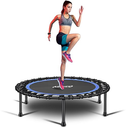 Newan Mini Cama elástica silenciosa de 40 Pulgadas para Fitness, trampolín de Rebote, Entrenamiento Cardiovascular para Adultos (Carga máxima de 330 Libras)