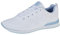 Dek Curve Womens Bowling Shoes Ladies Bowls Trainers White (White, Numeric_4)