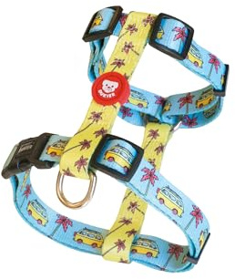 DUKIER - Arnés Clásico para Perros, Ajustable, Resistente, Accesorio Mascotas, contra Tirones, California, Talla S